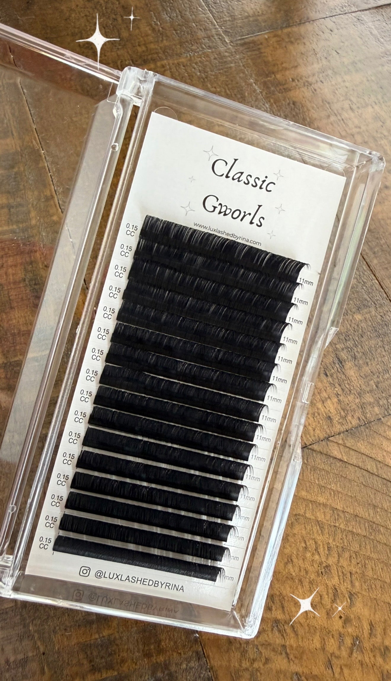New "Classic Gworls" Trays (.15 CC)